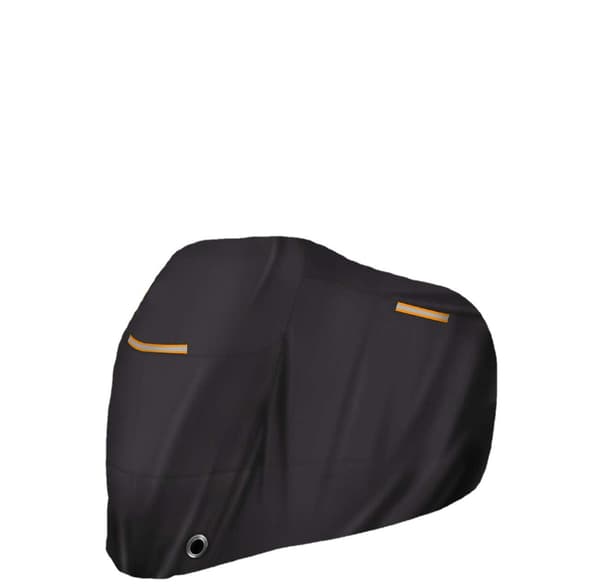 [2F](245*105*125cm, XXL størrelse) 190T sort silke polyester cykelovertræk