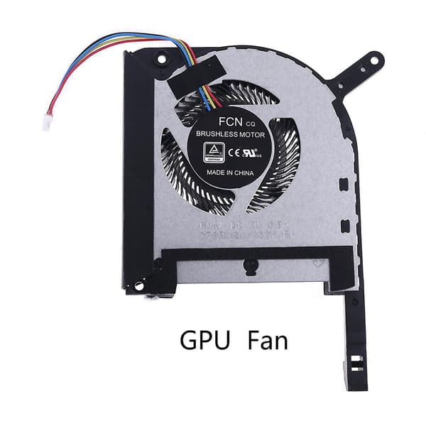 CPU GPU kjølevifte erstatning for Strix TUF 6 FX505 FX505G FX505GE FX505GD GPU