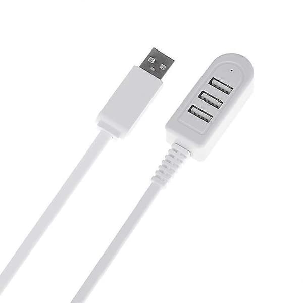 30 cm TPE USB A til 3 USB-porter hunn HUB-adapter Inte angivet