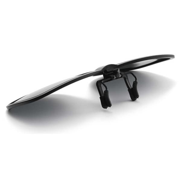 [2F]Flip Up Solbriller Clip-On sort black