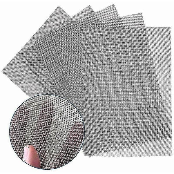 [2F] Pakke med 304 trådnet i rustfrit stål, 11,8 X 8,2 (300 X 210 mm) luftnet, 1 mm hul, 20 mesh.