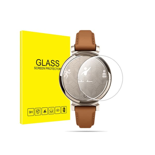【2F】Skärmskydd i härdat glas för smartklocka, 2-pack Garmin Lily 2
