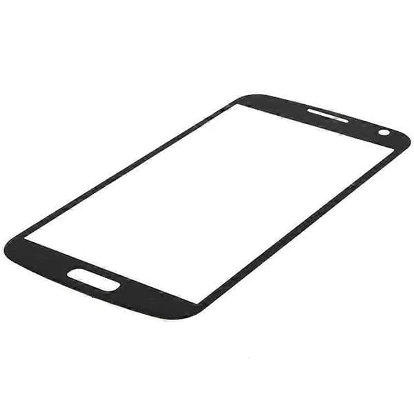 För Galaxy Premier / i9260 Högkvalitativ Yttre Glaslins för Frontskärm Black