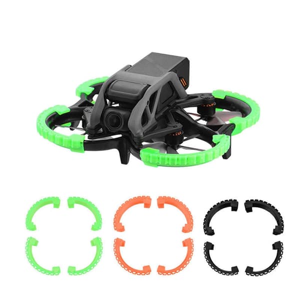 Traversing Machine Protective Rings For Avata Paddles Protector Drones Bumper Rings Accessory Black Black