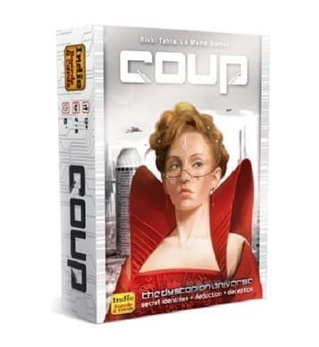 【2F】Coup kortspill Alder 14+ 2-6 spillere 15 minutter spilletid-FQ-