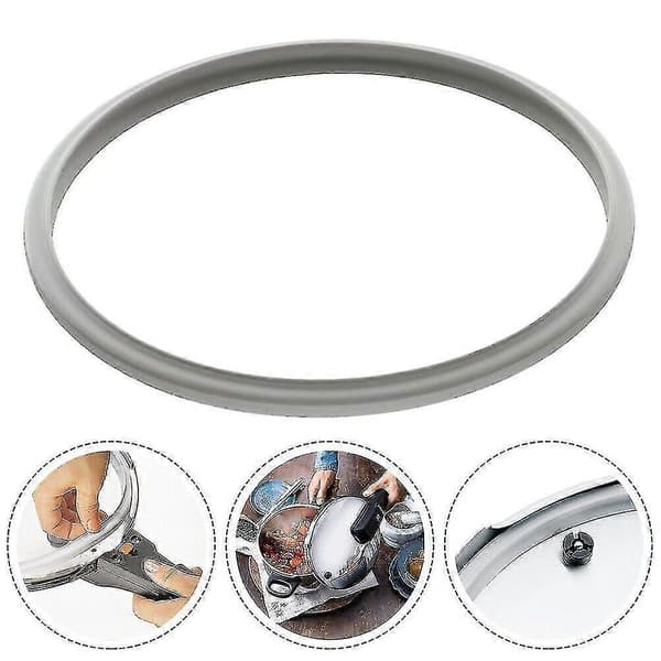 Trykkoger Ring Gummi Silikone Tilbehør Aluminium Trykkoger 18cm