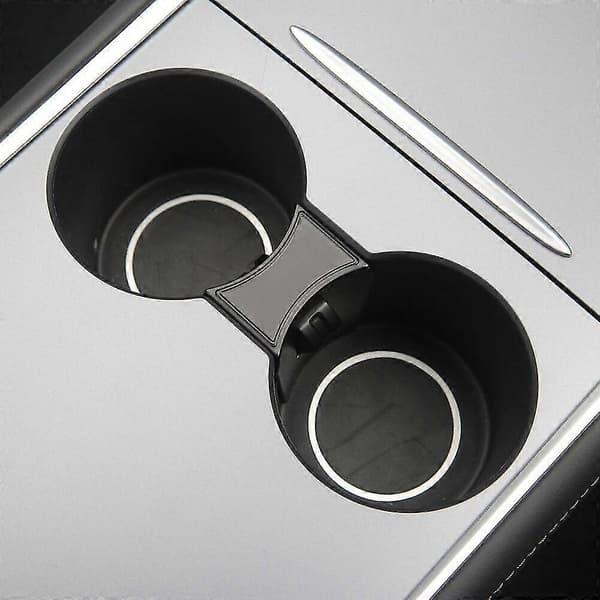 Konsoll ABS koppholderbegrenser for Tesla Model 3 Y vannkoppspor sklisikre holdere