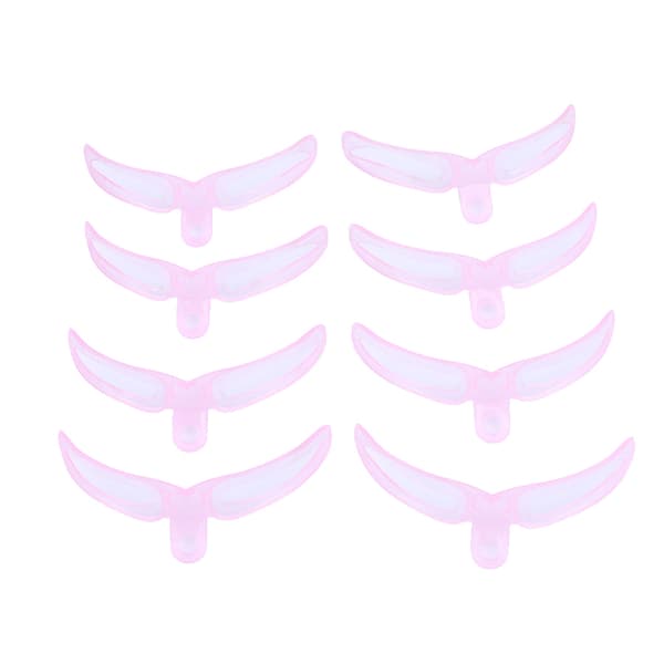 [2F]8 i 1 Ögonbrynsform Ögonbrynsmallar Återanvändbar Design Ögonbrynsgr one size