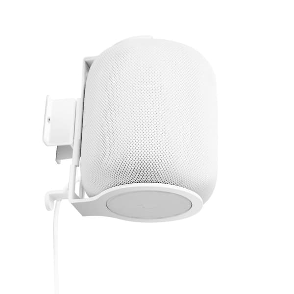 Väggmonterad högtalarhållare Säker högtalarhållare Fäste för HomePod 2 White