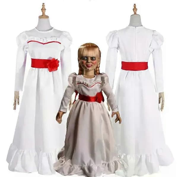 ANNABELLE The Conjuring Doll Kostume Maskerade Halloween Cosplay S