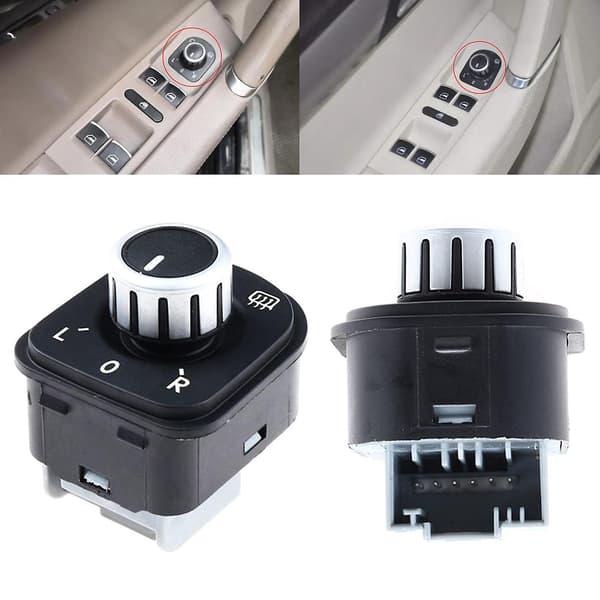 OEM:5ND959565B Sidespeilbryter Sidespeilkontroll Varmefoldknappbryter