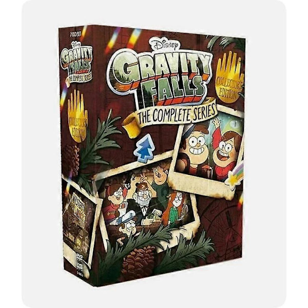 Gravity Falls Komplett Serie DVD 7-Disc engelsk version Nytt Box Set