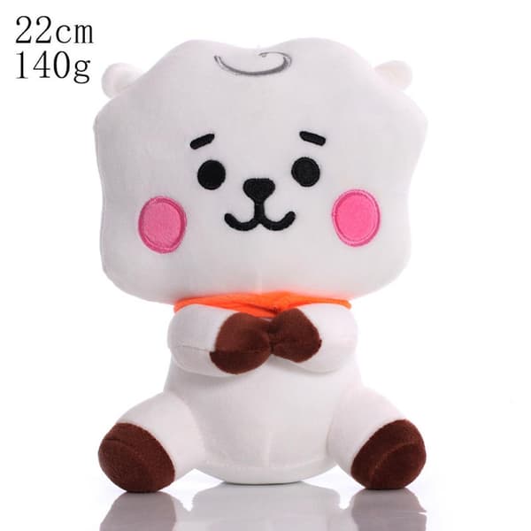 7 pcs KPOP BTS Plush Toy Cute Soft Doll Stuffed Figure for Fans