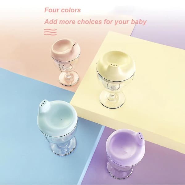 150 ml Anknäbbformad Mun Läckagesäker Lock Baby Hög Vattenkopp Juicekopp