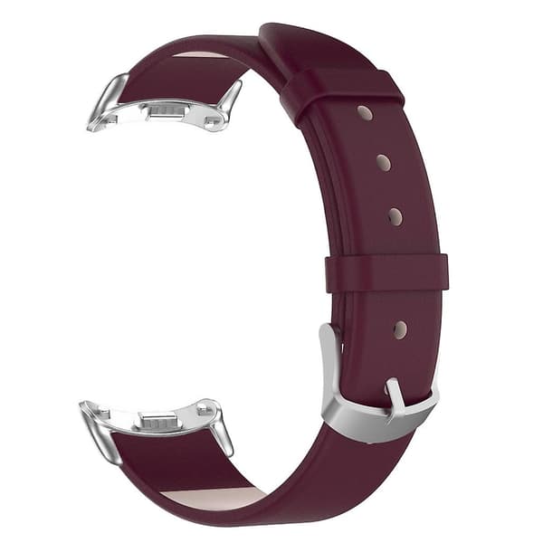 Tvättbart handledsband med ögla, svettresistent för Mi-Band 8 Smartwatch Armband Black