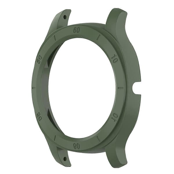 For Huawei Watch GT Cyber PC Hollow Watch Protective Case Dark Green