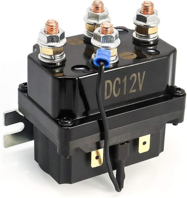 12V 250A Spilrelæ Magnetisk Kontakt til 3000-5000 lbs Automatisk/Utility Køretøj Spil