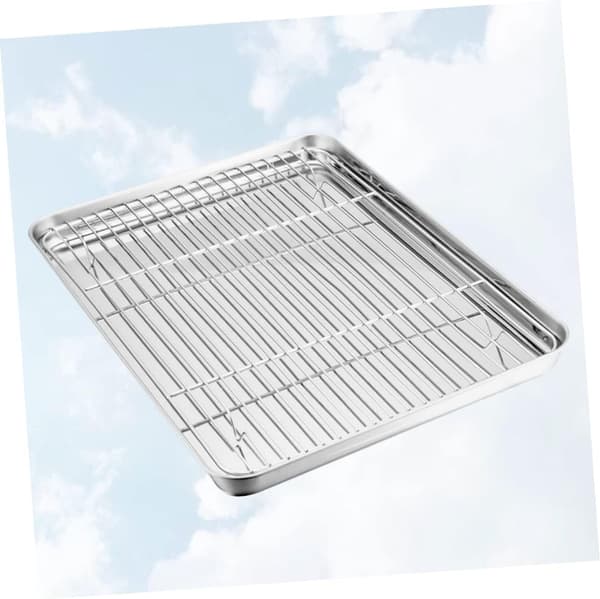 Non-stick stegepande til udendørs grill, churrasco-stegning, camping og grillning[2F]