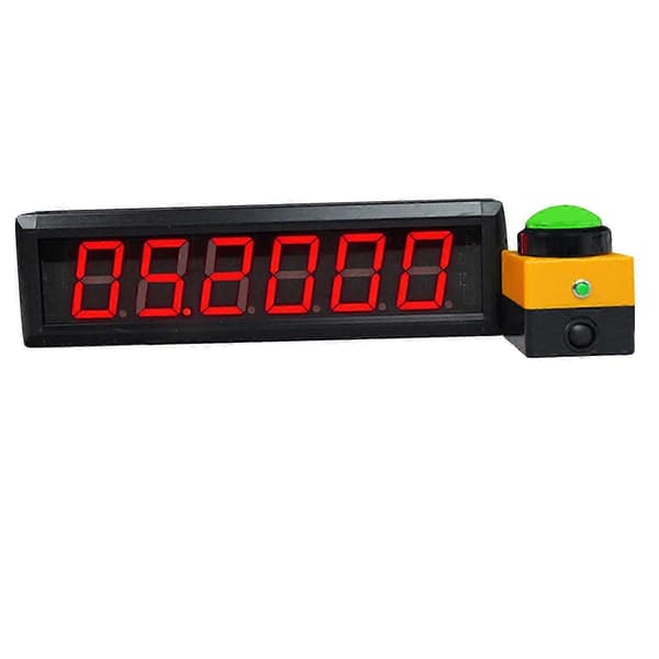 Digital elektronisk timer med fjärrkontroll, hållbart stoppur för träning 26s