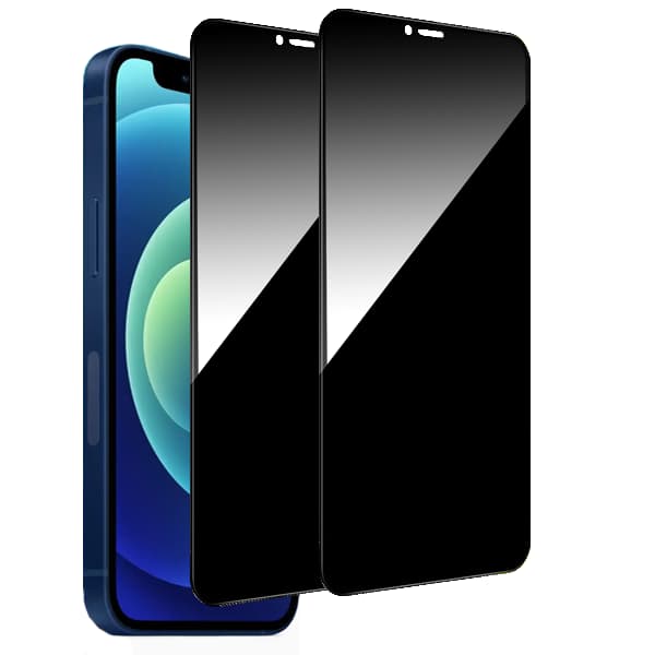 2-Pack iPhone 12 Mini Privacy Screen Protector - Herdet glass, Anti-Spy Privacy Protection—dt