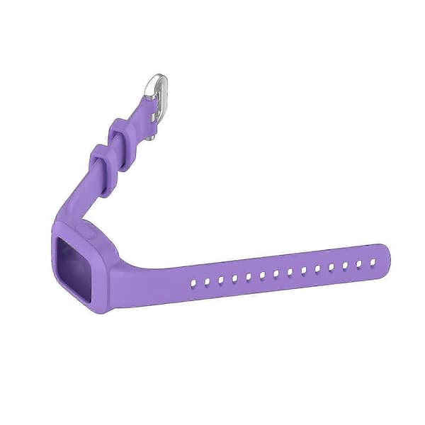 Erstatningssilikonerem til Garmin Vivofit JR3 - Sikker pasform til aktive børn Light Purple