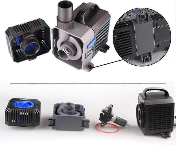 【2F】Damvandpumpe 3600L/H Øko Filter til Koi Pool Strøm Energieffektiv