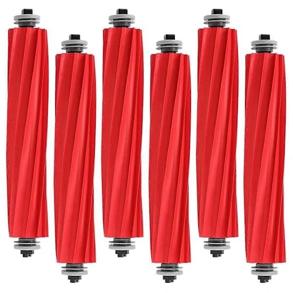 [2F]6-pack gummiborstar för Qrevo S/MaxV/Pro/Plus Q Series S7 Series 35A dammsugardelar