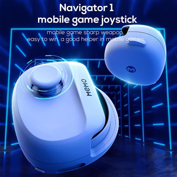 Mobilkontroll Trigger Spel Eldknapp Telefon Shooter Joystick För PUBG[2F] Vit