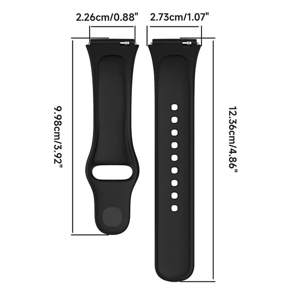 Klokke Silikon Treningserstatningsarmbånd For Redmi Watch3 Lite Active Blue