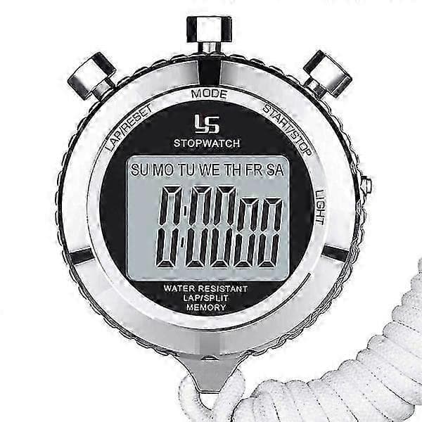 Digitalt metallstoppeklokke med daglig timer