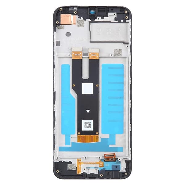 (Ny) Til ZTE Blade V50 Design 4G LCD-skærm Digitizer Fuld Samling med Ramme (Sort) Black