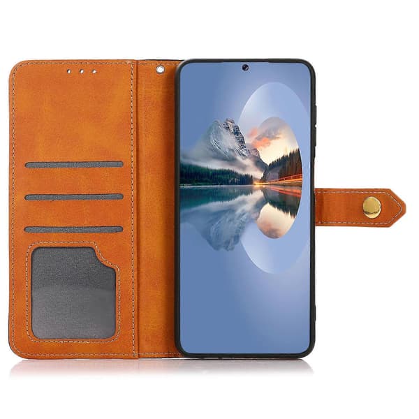 För Google Pixel 9 Magnetiskt Flip PU Läderfodral Mobiltelefon Stativskydd Blue