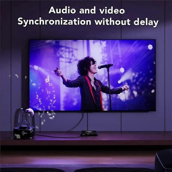 D5-2/D6-2 Video Audio Sender Mottaker HDMI KVM Extender 4K HDMI til RJ45 LAN Extender EU Plug Not Specified