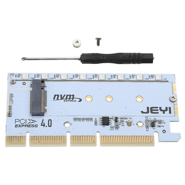 M.2 til PCIe-adapter PCIe 4.0 x16 NVMe SSD PCIe-adapter M.2 SSD-adapter for Win A