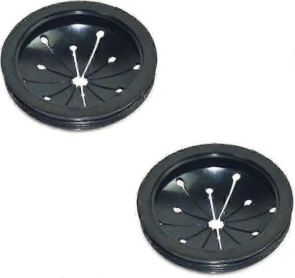 [2F]Sæt med 2 stænkskærme til affaldskværne Tilbehør til sort affaldskværn Basin Plugs Splash Guards
