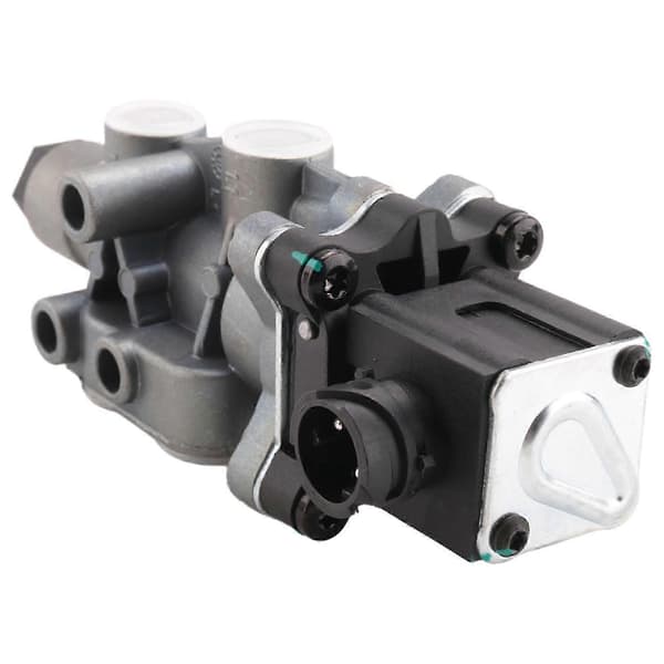 Billøftakselkontrollventil Tilhengerkontrollventil for lastebil Solenoidventil 4630840310 515004989 505 Silver