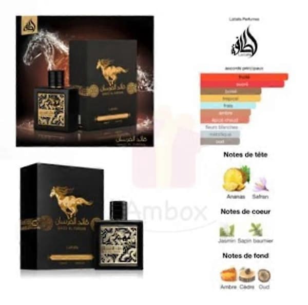 【2F】Unisex Parfyme EDP Qaed Al Fursan (90 ml)