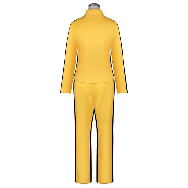 Kill Bill Cosplay Halloween Brud Gul Jumpsuit Anime Mode gul yellow M