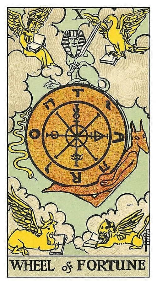 Tarot Original 1909: 78 fullfargede tarotkort og instruksjoner