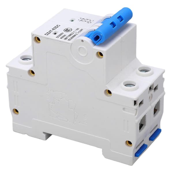 DC miniatyrbryter oppgradert 2P 500V luft for solcellepaneler, solcelleanlegg, nett 63A