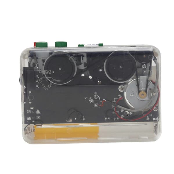 Flerbruks kassettspiller Mp3/cd Audio Auto Reverse Usb kassettspiller Innebygd mikrofon Kassett Mp3-konverterer Walkman