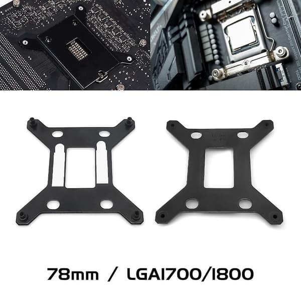 Robust bakplan hovedkort CPU kjøleribbe holdbarhet radiatorholder 78mm