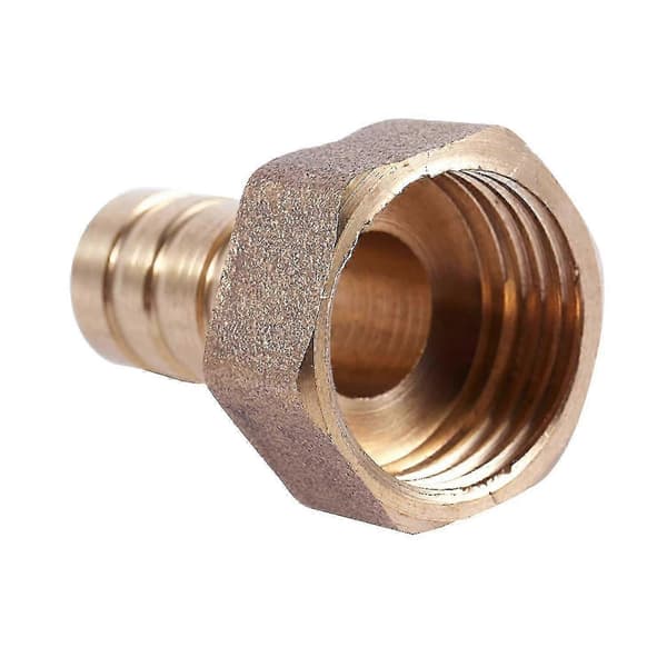 12 mm slangnippel 1/2bsp invändig gänga snabbkoppling adapter guld N