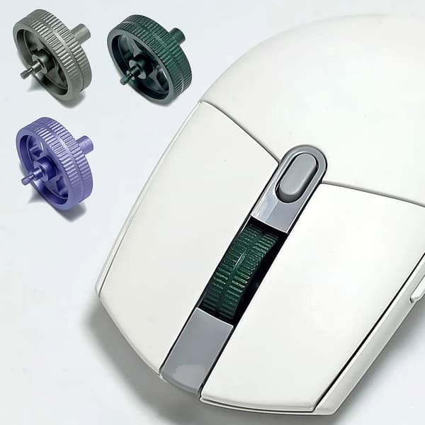 Mushjul Musrulle för G102 G304 G305 Mustillbehör Gray