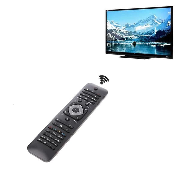 Fjernkontroll for LCD LED 3D for Smart TV Svart