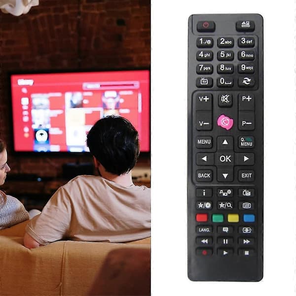 Fjernkontroll for Telefunken TV Rc4870 Rc4849 TV-kontroller erstatning