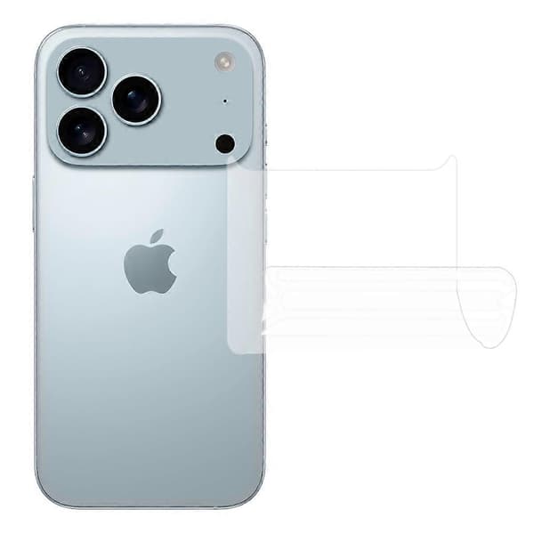 iPhone 17 Pro Anti-Scratch Phone Protective Film Hydrogel TPU Full Coverage Back Film ...