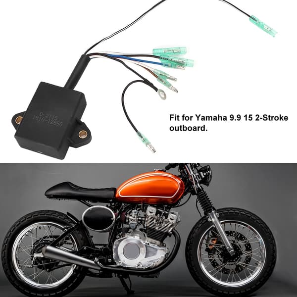 [2F]Yamaha 9.9 15 2-takts utombords tändspole CDI-enhetsbox