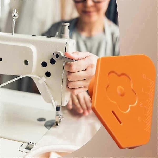 5 stk multifunksjonell magnetisk sømguide kant polygonal anti-krøll plastposisjoner for symaskintilbehør, B