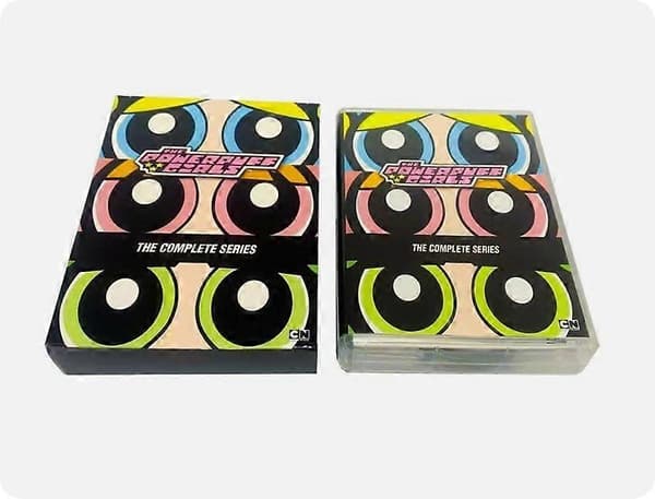 Powerpuff Pigerne: Den komplette serie (DVD 2024 12-Disc Box Set) Ny